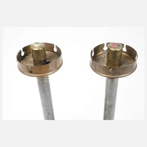 Ruppelwerke Gotha drei Leuchter