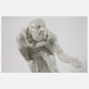 Pirkenhammer Böhmen Pierrot mit Konfetti