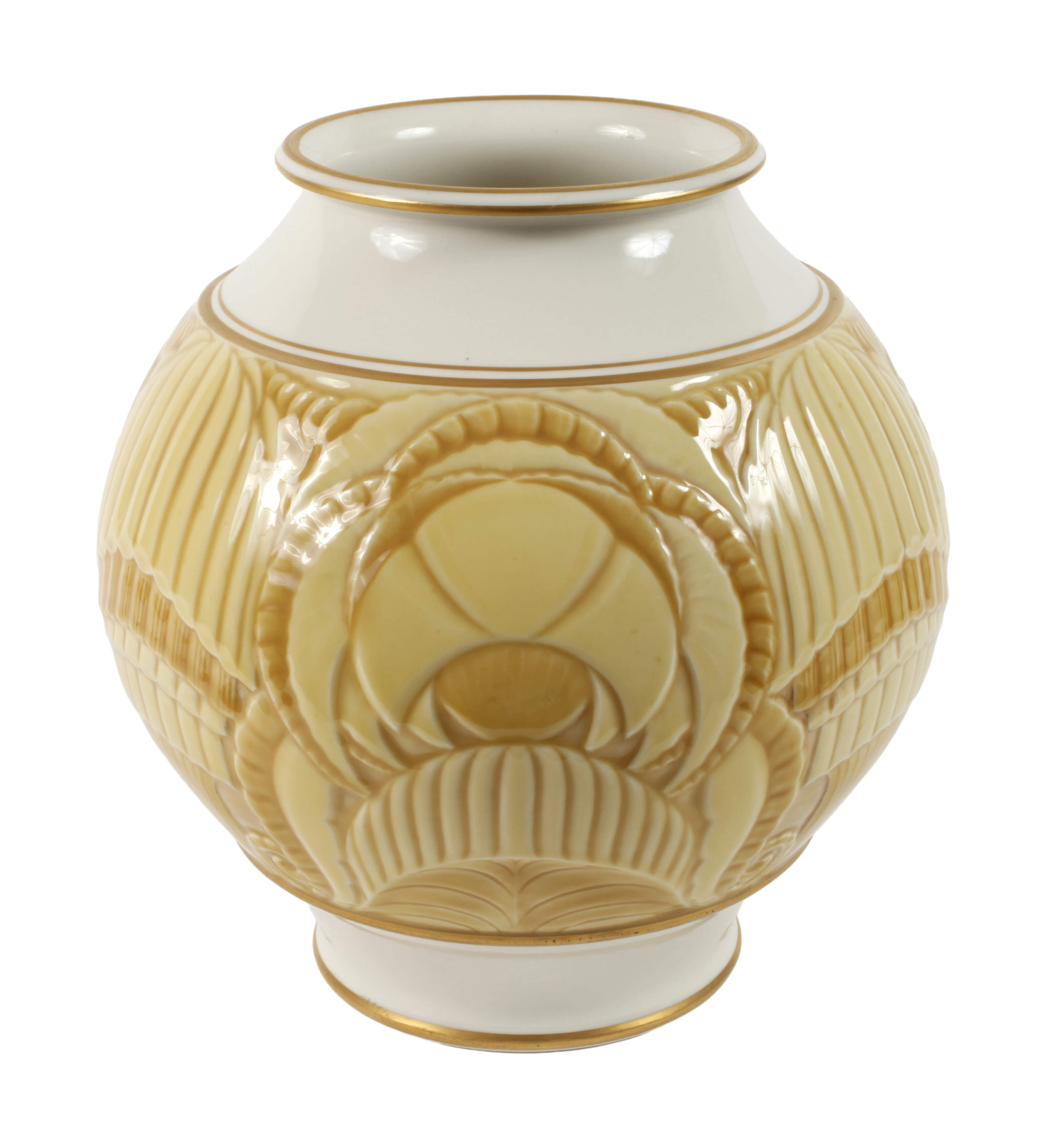 Sèvres große Reliefvase Art déco