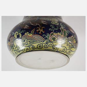 Fraureuth Vase im chinesischen Stil