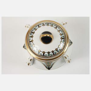 Hutschenreuther Deckeldose Ornamentdekor