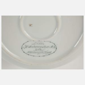 Hutschenreuther Deckeldose Ornamentdekor