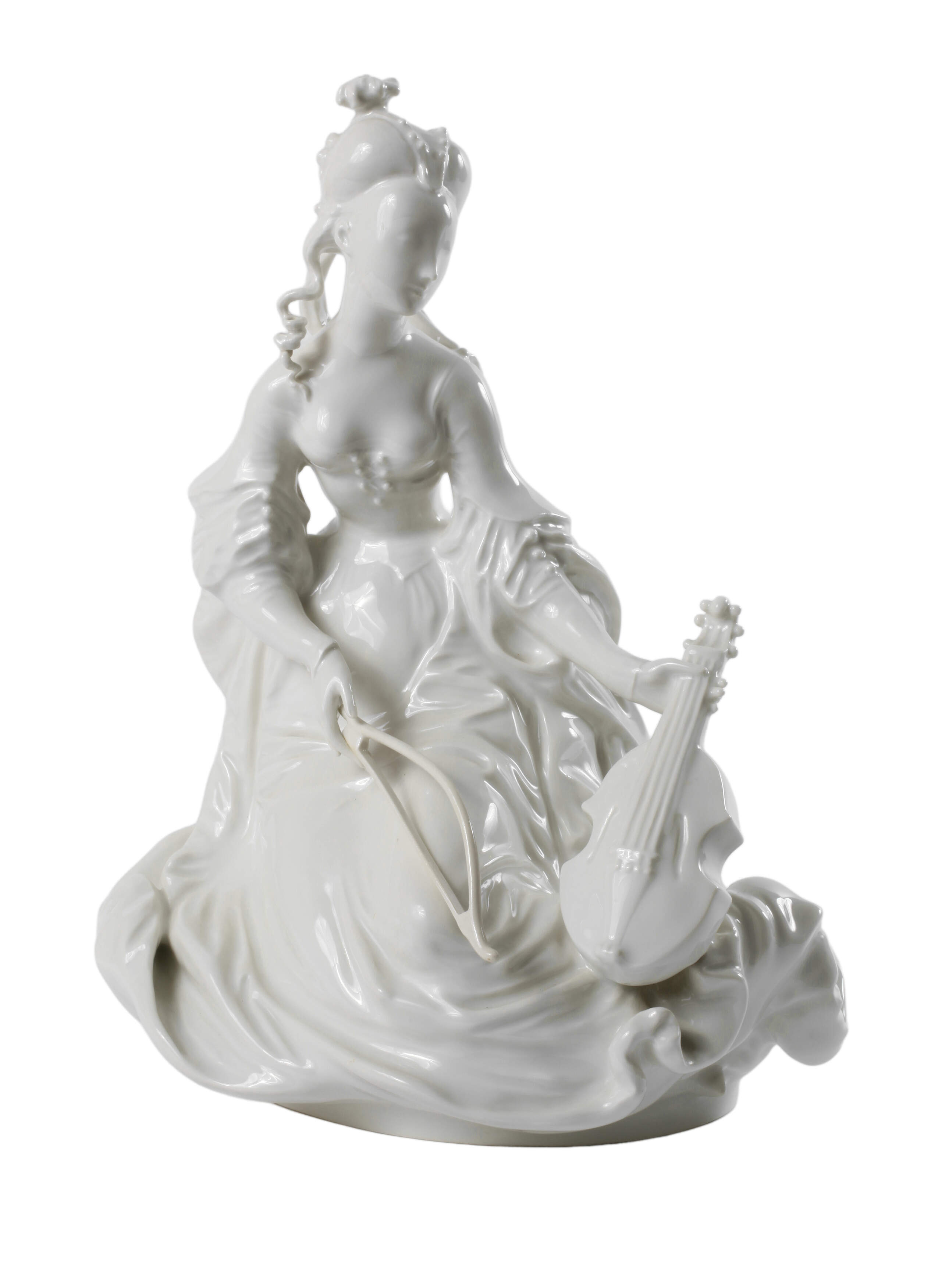 KPM Berlin "Dame mit Kniegeige"