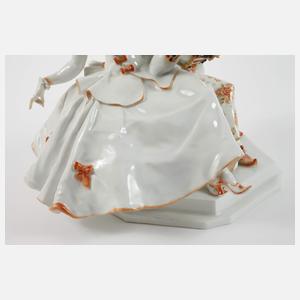 Meissen "Dame mit Mohr"