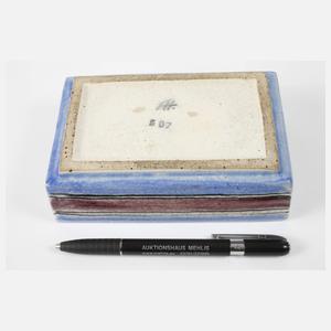 Zwei Deckeldosen Fritz Hudler