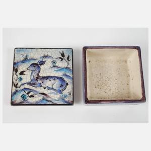 Zwei Deckeldosen Fritz Hudler