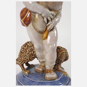 Karlsruhe Dudelsackspieler (Gartenfigur)