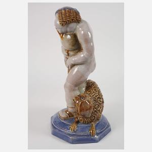 Karlsruhe Dudelsackspieler (Gartenfigur)