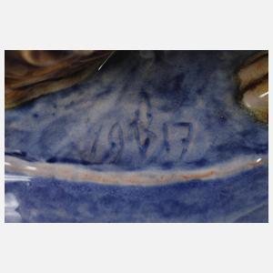 Karlsruhe Dudelsackspieler (Gartenfigur)