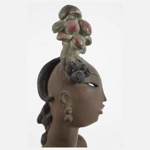 Karlsruher Majolika "Afrikanerin"