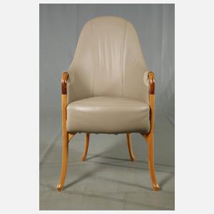 Umberto Asnago, Paar Sessel Progetti und Ottomane