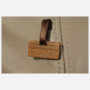 Umberto Asnago, Paar Sessel Progetti und Ottomane