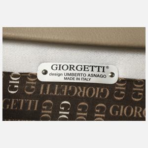 Umberto Asnago, Paar Sessel Progetti und Ottomane