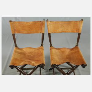 Paar Safari Chairs
