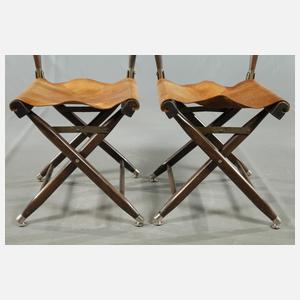 Paar Safari Chairs