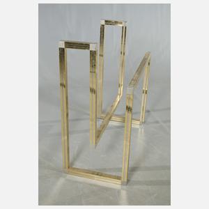 Paar Tischgestelle Bicolor