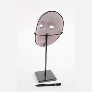 Venini Murano Maske mit Ständer
