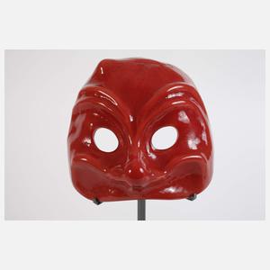 Venini Murano drei Masken mit Ständern