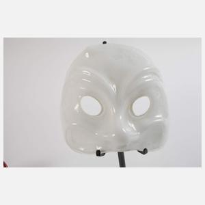 Venini Murano drei Masken mit Ständern