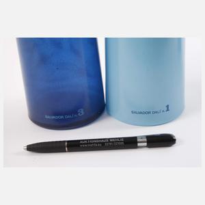 Salvador Dali, vier Likörflaschen