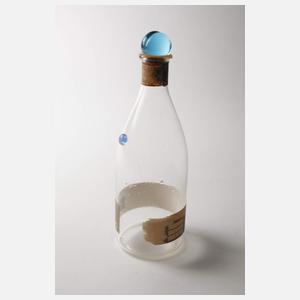 Venini Murano vier Grappaflaschen