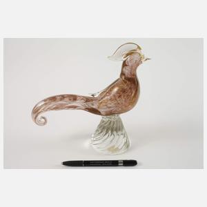 Murano Vogelplastik