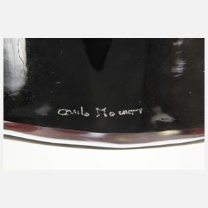 Carlo Moretti Murano vier Bechergläser