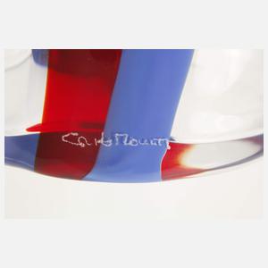 Carlo Moretti Murano vier Bechergläser