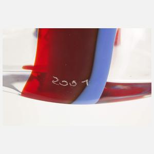 Carlo Moretti Murano vier Bechergläser