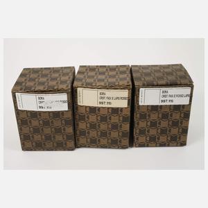 Carlo Moretti Murano vier Bechergläser