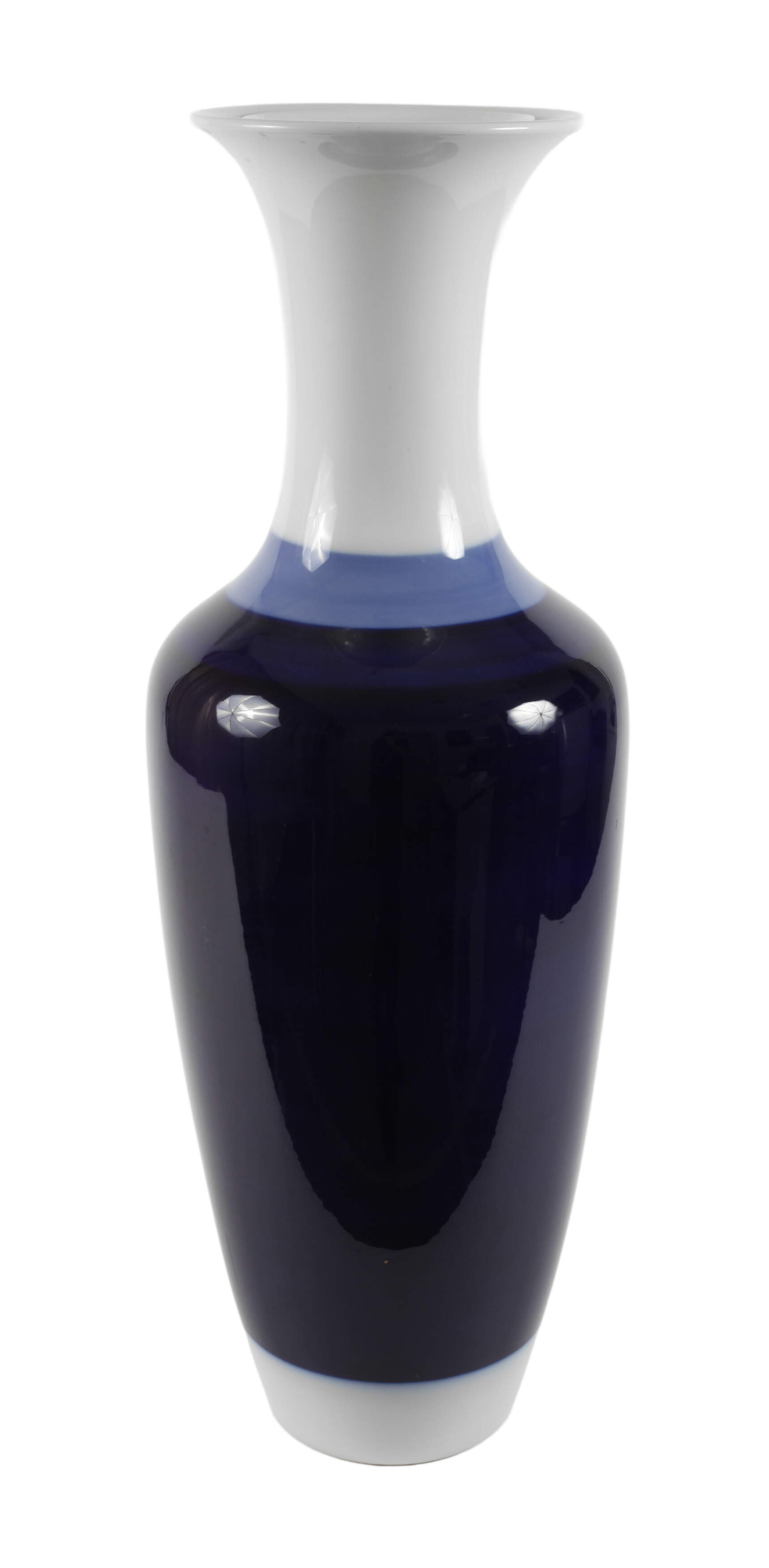 KPM Berlin "Bodenvase mit Trompetenhals"