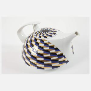 Rosenthal vier Teekannen "Hommage à Gropius"