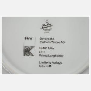 Rosenthal Wandteller "BMW Teller Nr. 1"