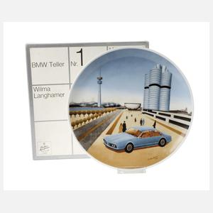 Rosenthal Wandteller "BMW Teller Nr. 1"