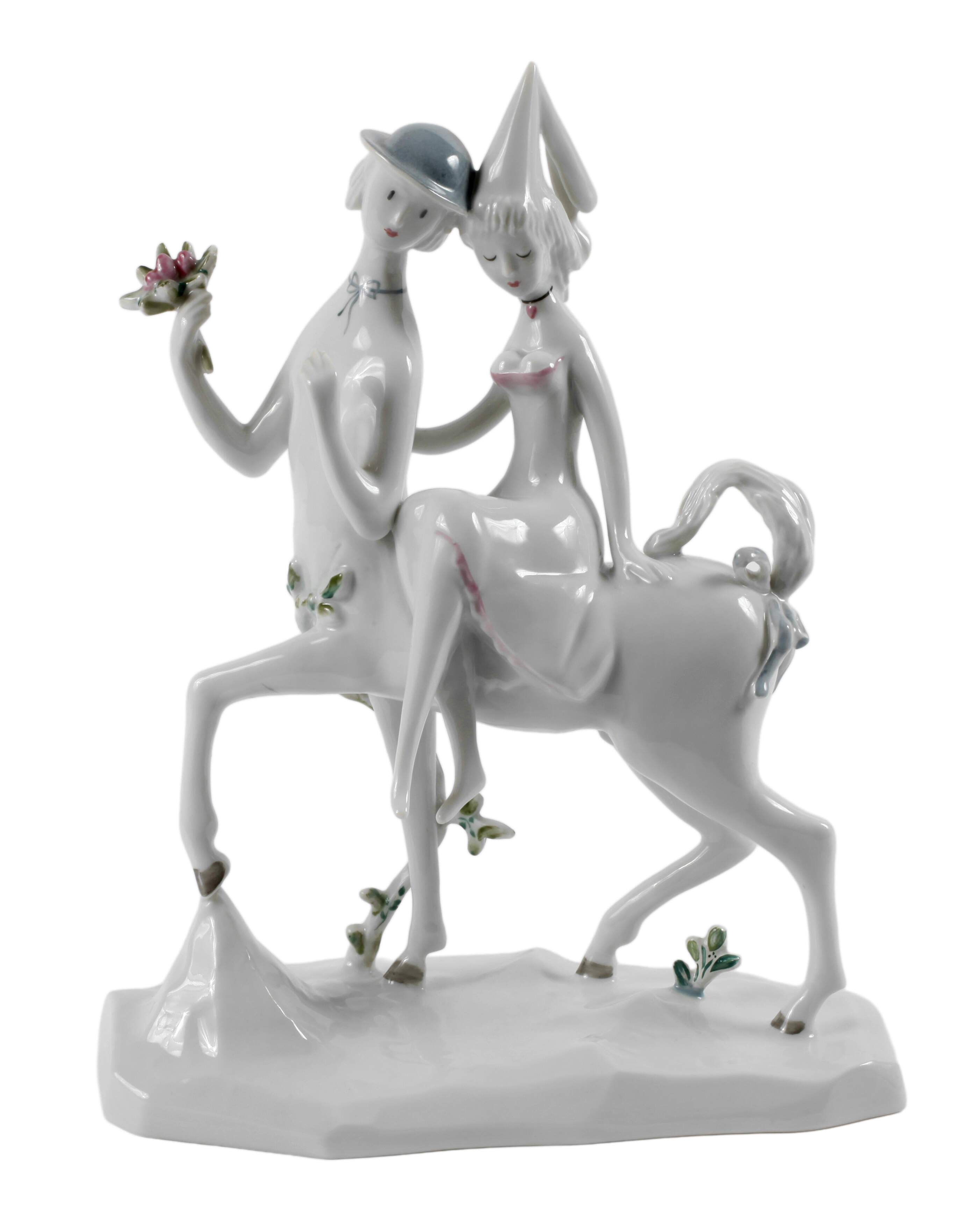 Rosenthal "Zentaur mit Prinzessin"