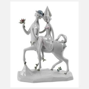Rosenthal "Zentaur mit Prinzessin"