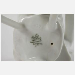 Rosenthal Mann mit Pfeife