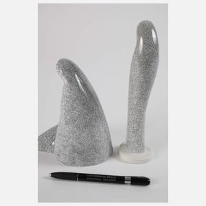 Rosenthal zwei Raumplastiken Hans Stangl
