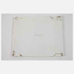 Bildplatte Tafelstillleben Biedermeier