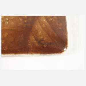 Zwei gerahmte Bildplatten Damenportraits