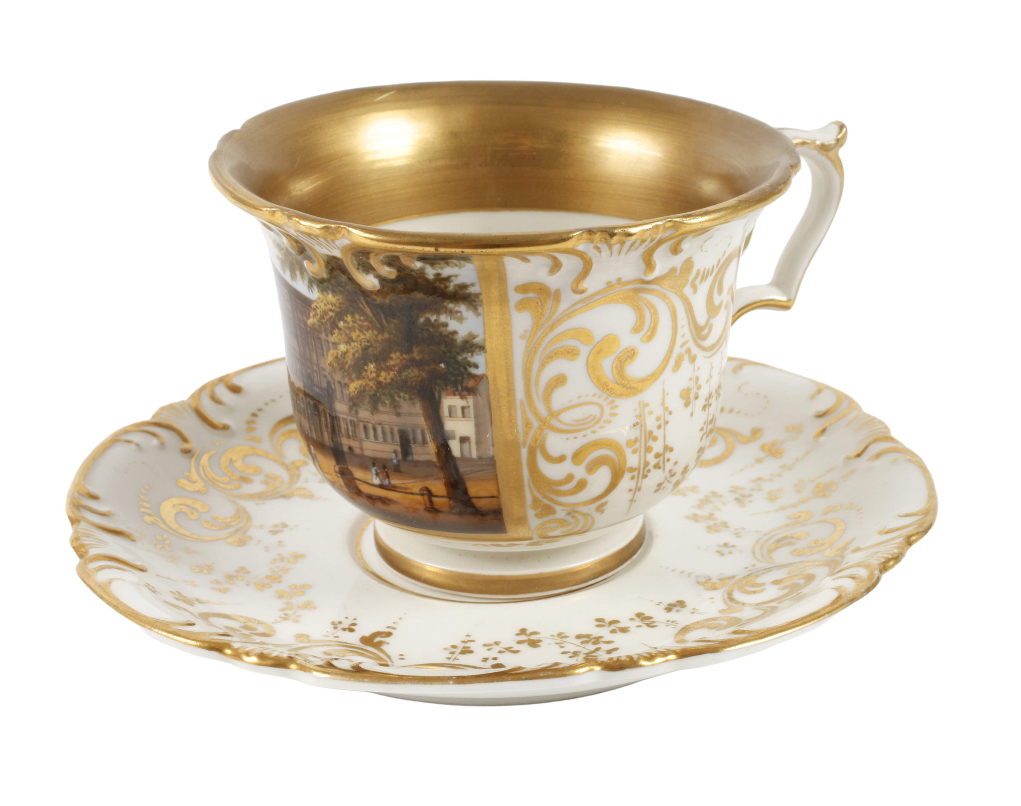 Schumann Ansichtentasse "Hotel de Rom in Berlin"