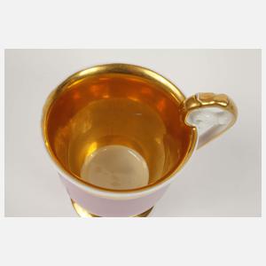 KPM Berlin Wappentasse mit Untertasse