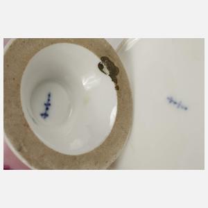 KPM Berlin Wappentasse mit Untertasse