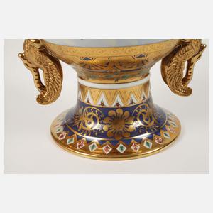 Große Prunkvase Berlinansichten Gendarmenmarkt