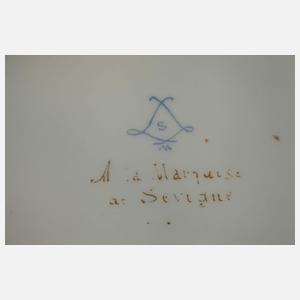 Konvolut Prunkteile im Sévres-Stil