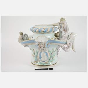 Außergewöhnlicher Cachepot mit Zarenportrait