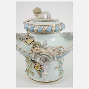 Außergewöhnlicher Cachepot mit Zarenportrait