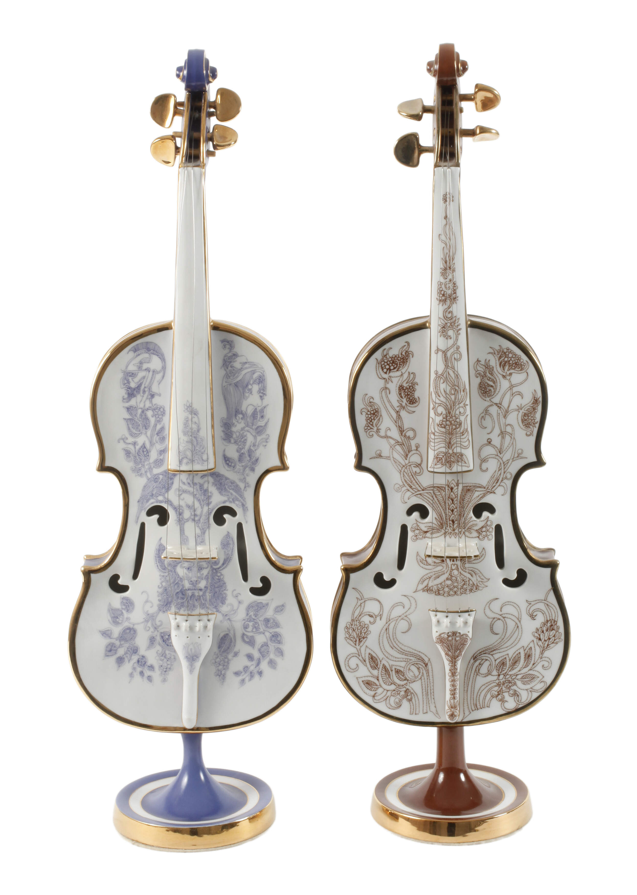 Holloháza Ungarn Paar Porzellangeigen