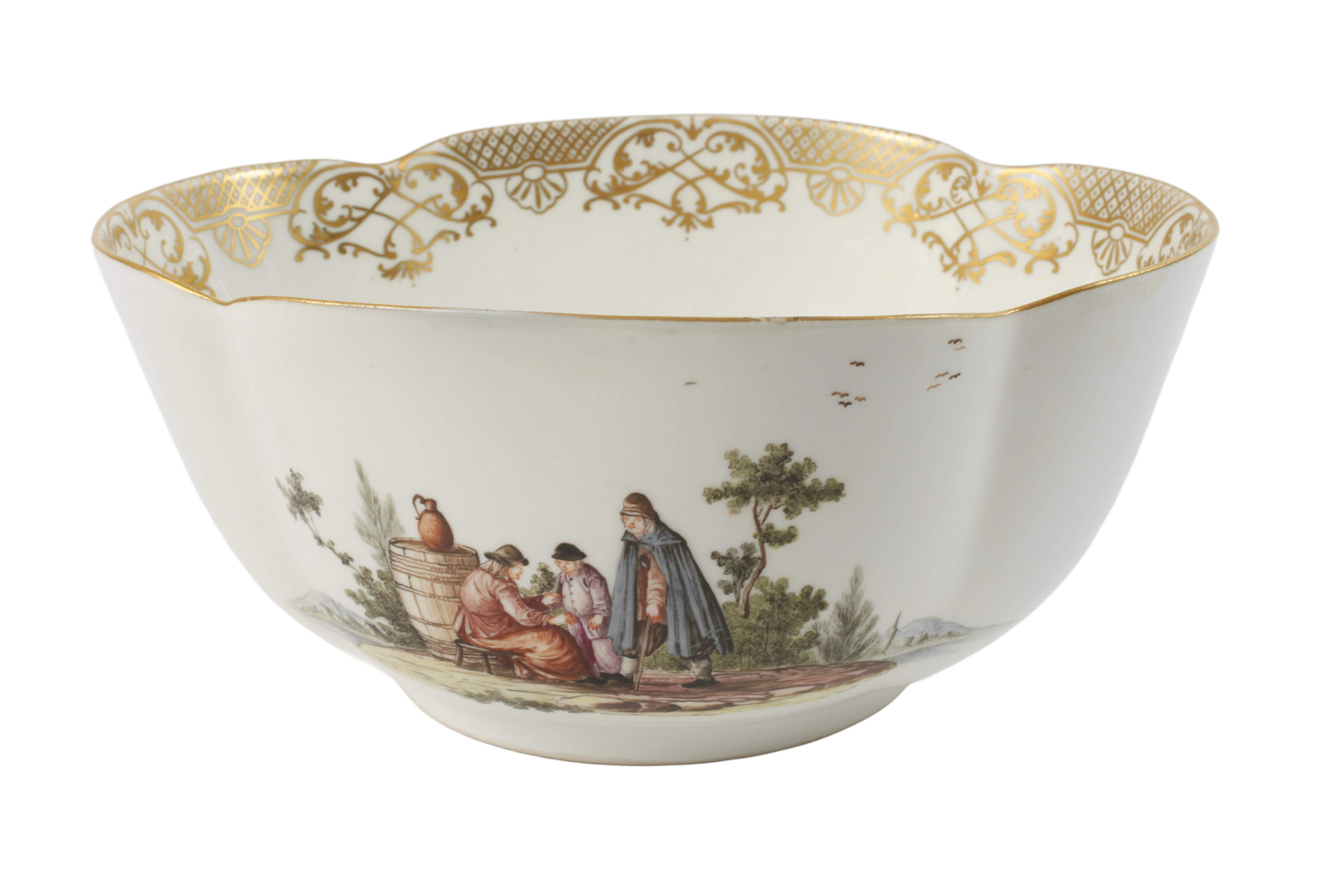 Meissen Kumme Figurenmalerei