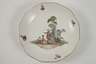 Meissen Tasse mit Untertasse Figurenmalerei